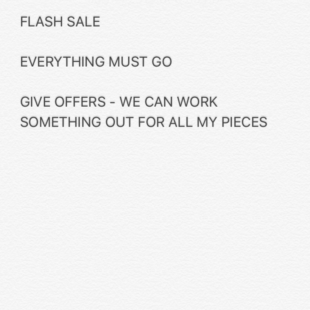 FLASH SALE OFFERS ACCEPTED